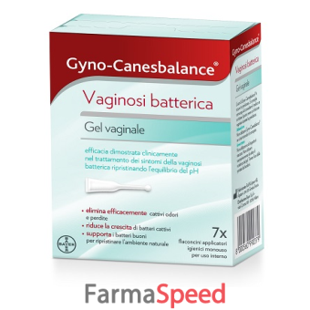 gynocanesbalance gel vaginale 7 flaconcini monouso 5 ml