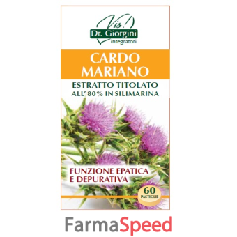 cardo mariano estratto titolato 60 pastiglie