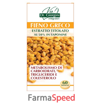 fieno greco estratto titolato 60 pastiglie