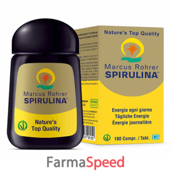 spirulina marcus rohrer 180 compresse