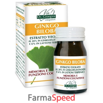 ginkgo biloba estratto titolato 60 pastiglie