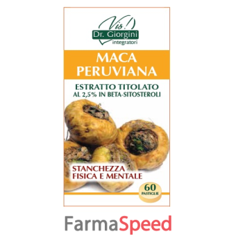 maca peruviana estratto titolato 60 pastiglie