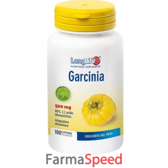 longlife garcina 60% 500 mg