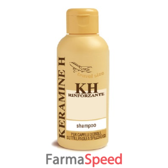 keramine h shampoo rinforzante travel size 100 ml