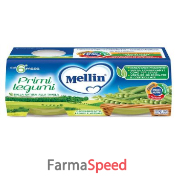 mellin omogeneizzato primi legumi 2 x 80 g