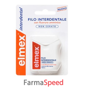 elmex filo interdentale non cerato 50 metri