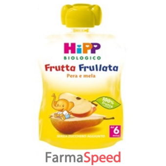 hipp biologico frutta frullata mela/pera 90 g