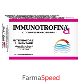 immunotrofina d 30 compresse orosolubili 1,3 g