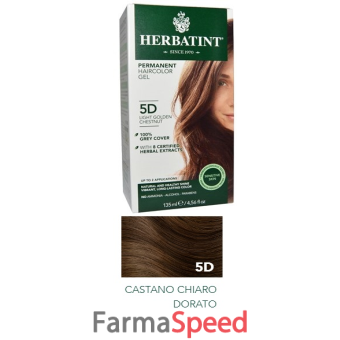 herbatint 5d castano chiaro dorato 150 ml