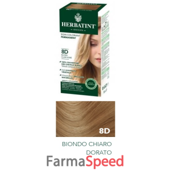 herbatint 8d biondo chiaro dorato 150 ml