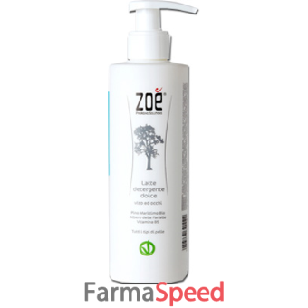 zoe latte detergente dolce 250 ml