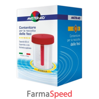 contenitore raccolta feci master-aid 60 ml