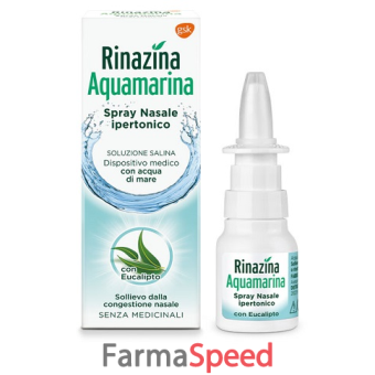 rinazina acquamarina soluzione nasale ipertonica con eucalipto spray 20 ml