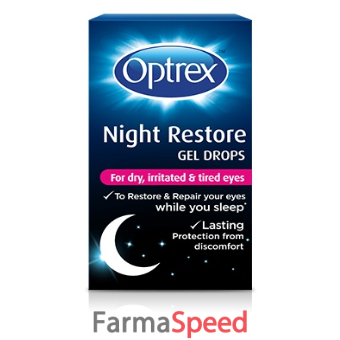 gel oculare optrex night repair collirio gel 10 ml