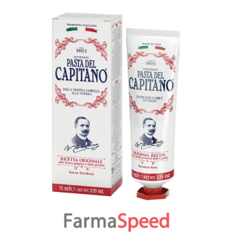 pasta del capitano dentifricio ric originale 75 ml