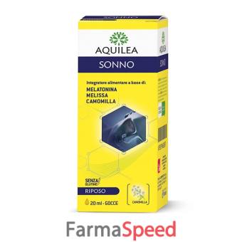 aquilea sonno gocce 20 ml