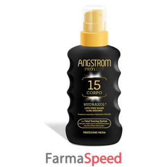 angstrom protect hydraxol latte spray solare protezione 15 175 ml