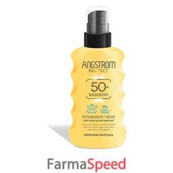 angstrom protect hydraxol kids latte spray solare ultra protezione 50+ 175 ml