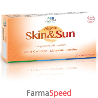 algem skin & sun 30 compresse