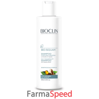 bioclin bio squam shampoo forfora grassa 200 ml