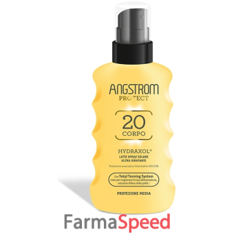 angstrom protect hydraxol latte spray solare protezione 20 175 ml