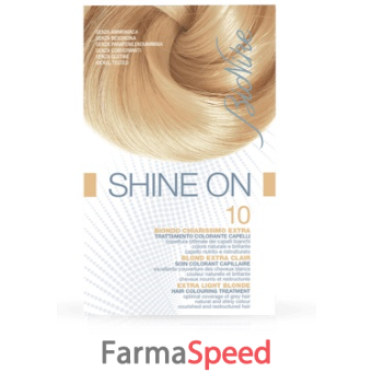 bionike shine on colore capelli biondo 10