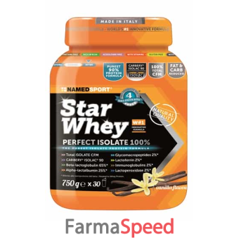 star whey isolate vanilla 750 g