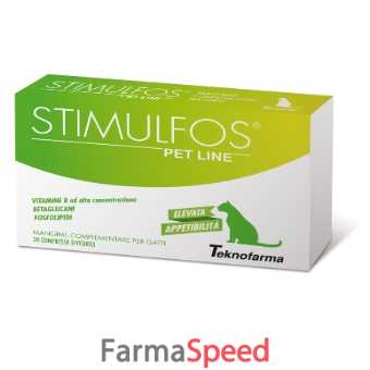 stimulfos pet line gatto mangime complementare 30 compresse