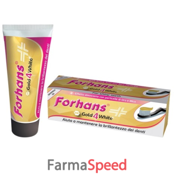 forhans gold4white dentifricio 12 ml