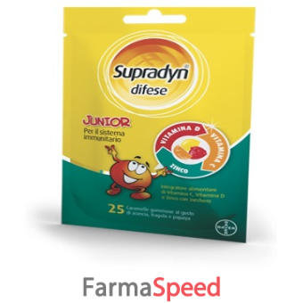 supradyn difese junior 25 caramelle gommose