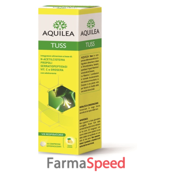 aquilea tuss 15 compresse effervescenti 90 g