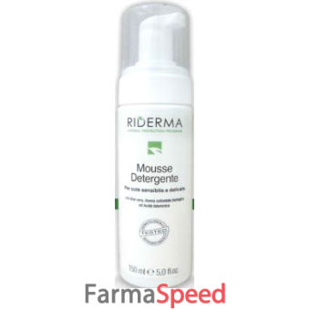 riderma mousse detergente 150 ml