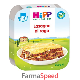 hipp bio lasagne al ragu' 250 g