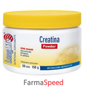 longlife creatina micronizzata 200 g