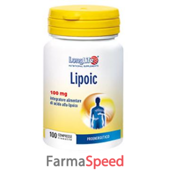 longlife lipoic 100 mg 100 capsule