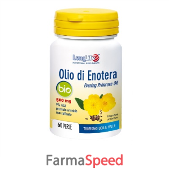 longlife olio enotera bio 60 perle 500 mg