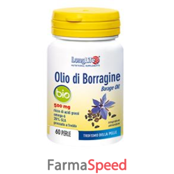 longlife olio borragine bio perle