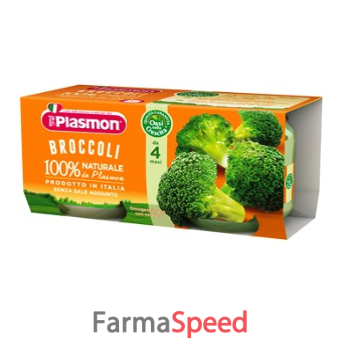 plasmon omogeneizzato broccoli 2 x 80 g