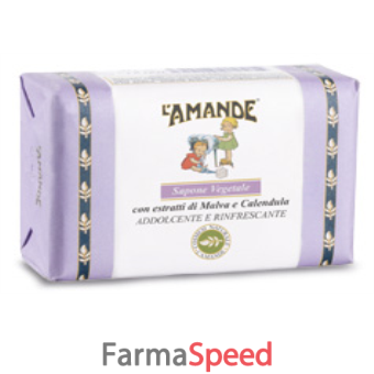 l'amande marseille sapone vegetale malva/calendula 200 g