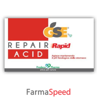 gse repair rapid acid 36 compresse