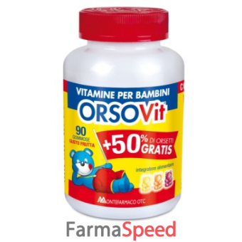 orsovit caramelle gommose 90 pezzi promo