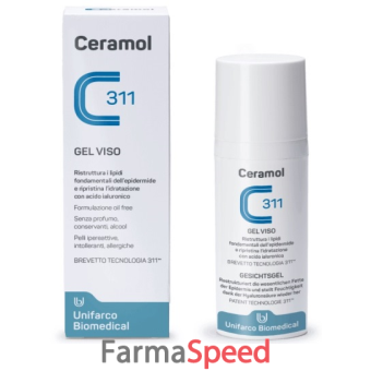 ceramol gel viso 50 ml