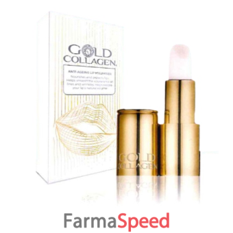 gold collagen anti ageing lip