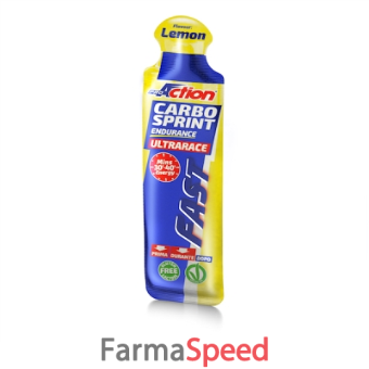 proaction carbo sprint ultra race gel energetico al limone 60 ml