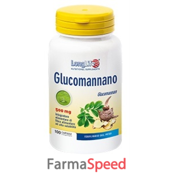 longlife glucomannano 100 capsule vegetali