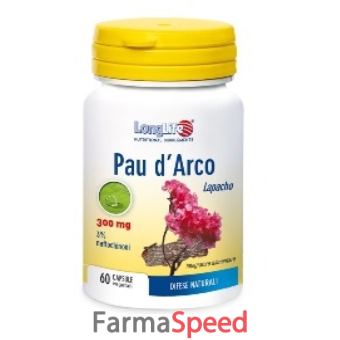 longlife pau darco 60 capsule vegetali