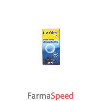 uv oftal soluzione oftalmica lubrificante fotoprotettiva 10 ml