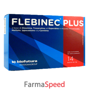 flebinec plus 14 bustine 4 g