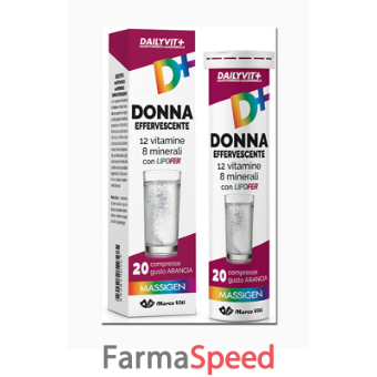 mass dailyvit donna effervescente 20 compresse