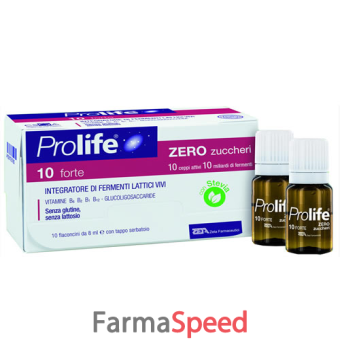 prolife forte zero zuccheri 10 miliardi 80 ml 